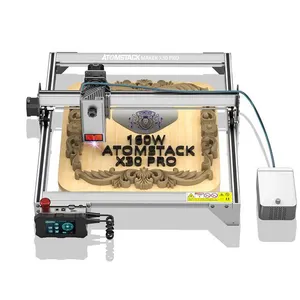 ATOMSTACK X30 PRO A30 S30 Pro Laser pengukir 160W, mesin pemotong pengukir untuk kayu logam daya keluar 33W DIY CNC pemotong Laser