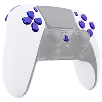 EXtremeRate Boutons de déclenchement d'action Dpad personnalisés Remplacement Ensemble complet de kits de boutons pour Dualsense Edge pour les boutons de manette PS5
