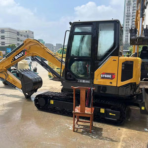 Alta efficienza usato SANY 60c escavatore 6 Ton Mini scavatore macchine edili con il prezzo più basso per la vendita a Shanghai - Product Image 1