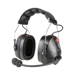 Casque serre-tête étanche à réduction de bruit avec micro-boom pour <span class=keywords><strong>radio</strong></span> et musique - Product Image 1
