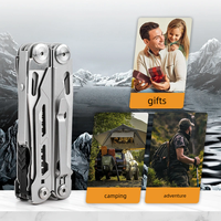 DL30 DUTRIEUX Ensemble de pinces multi-outils en acier inoxydable, couteau pliant multifonctionnel tactique EDC pour le camping, la chasse, cadeaux pour hommes