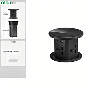 Presa Elettrica Pop-up Antifurto Personalizzata YOGU con Struttura a Blocco a Pressione, Previene l'Apertura Casuale Non Autorizzata, per Uso <span class=keywords><strong>in</strong></span> Aree Pubbliche - Product Image 3