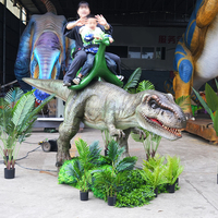 Manège à bascule pour enfants Dinosaure T-Rex télécommandé LT-11-21 pour parc d'attractions à vendre