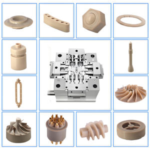 Ev aletleri için özelleştirilmiş yüksek hassasiyetli PEEK kalıp enjeksiyonlu kalıp parçaları aşınmaya dayanıklı mekanik ekipman - Product Image 1