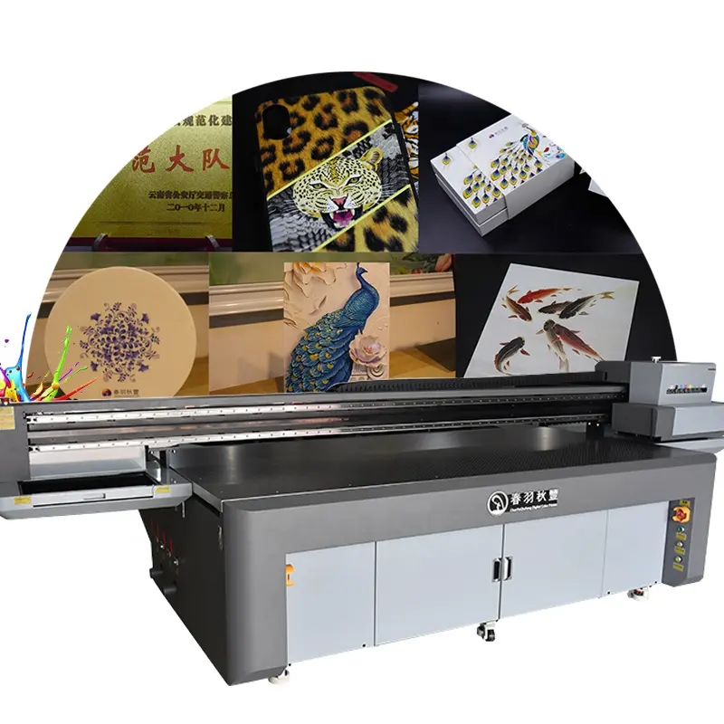 CF-2513 High -tech enterprises large format digital wall printing machine Flatbed UV printer factory