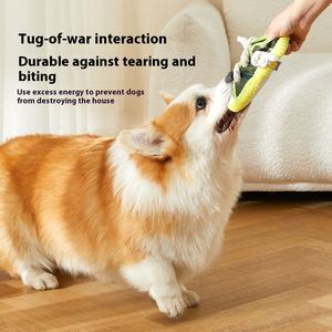 Ciabatte in cotone mimetiche color caramella per animali domestici pantofole vocali per cani giocattolo interattivo resistente ai morsi - Product Image 5