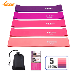 GEDENG, venta al por mayor, banda elástica personalizada, entrenamiento, ejercicio corporal, banda elástica, equipo de fitness, bucle de resistencia - Product Image 1