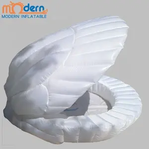 Inflatable shell inflatable seashell inflatable clam shell with LED light