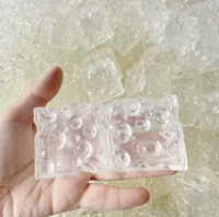 Jouet anti-stress viral DIY en TPR, forme cube de fromage et triangle, coque vide à remplir, boule souple faite à la main, jouet de décompression ASMR à presser