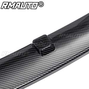 1 <b>Set</b> Carbon Fiber Look Front Bumper <b>Lip</b> Protector Cover Spoiler for Mazda 3 for Axela 2014 2015 2016 2017 2018 Car Styling - Product Image 4