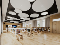 Panneaux Acoustiques Personnalisés pour Salles d'Activités Scolaires : Matériaux d'Isolation Sonore pour Salles de Classe et Bibliothèques (Panneaux Muraux et Plafonds)