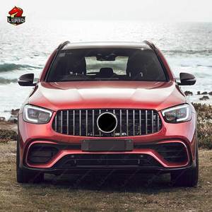 <span class=keywords><strong>Prix</strong></span> d'usine pour <span class=keywords><strong>mercedes</strong></span>-benz <span class=keywords><strong>GLC</strong></span> classe <span class=keywords><strong>2021</strong></span> X253 W253 Kit de carrosserie mise à niveau GLC63 Style Bodykit pare-chocs avant - Product Image 2