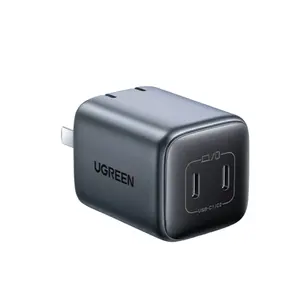 UGREEN 45W USB C 벽 충전기 Nexode GaN PD 빠른 충전기 블록 전원 어댑터 광저우 휴대용 충전기