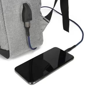 Sac anti-vol étanche design tendance Sac à dos de luxe pour ordinateur portable avec compartiment pour ordinateur portable - Product Image 2