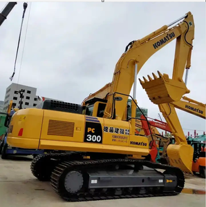 Excavadora de orugas Komatsu usada en buen estado, excavadora Komatsu de 30 toneladas a la venta - Product Image 1