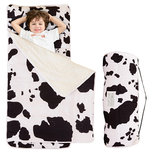 Tapis de couchage roulé extra large et doux pour tout-petits, sac de couchage pour garderie, école maternelle, voyage, camping - Product Image 1