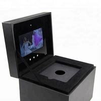 Caja de Regalo de Video Personalizada de Alta Calidad Hecha a Mano con Batería de Litio, Pantalla LCD HD de 4.3, 5 y 7 Pulgadas, Altavoz de 8W
