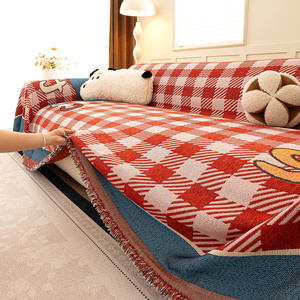 Housse de <span class=keywords><strong>canapé</strong></span> multi-usages de haute qualité en chenille, résistante à l'usure, aux rayures, durable, antidérapante, élastique, extensible, lavable - Product Image 6