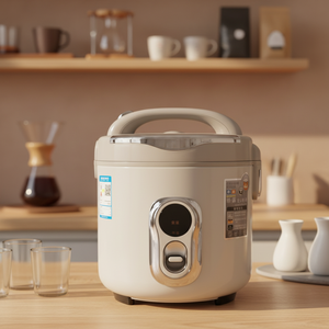 Olla <span class=keywords><strong>Arrocera</strong></span> Eléctrica Automática de Alta Calidad de Fábrica, 1.8L, Vaporera Antiadherente, Carcasa de Plástico, para Uso Doméstico y Hotelero, con Taza Medidora - Product Image 1