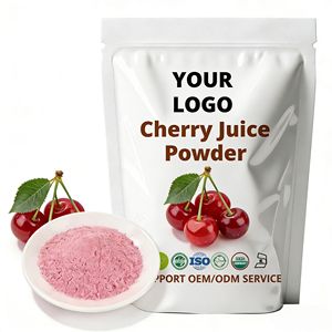 Polvo de Cereza Personalizable, Polvo de Cereza Dulce Natural de 80-200 Mallas para Bebidas, Smoothies e Ingredientes para Gomitas, a Granel - Product Image 2