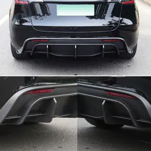 Auto Parts Body Kit Retrofit Update Car Diffuser Rear Lip Rear Bumpers For Tesla Model Y