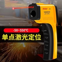 GM320 Digital LCD Wireless IR Laser Infrared Temperomètre sans contact Thermomètre domestique et industriel pour l'utilisation de bougies
