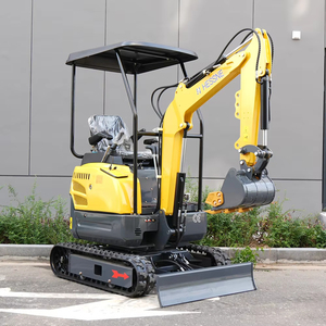Mini-excavatrice sur chenilles certifiée CE EPA de 1,5 tonne et 3,0 tonnes, micro-excavatrice hydraulique adaptée à la plantation en verger, au creusement de fossés agricoles - Product Image 5