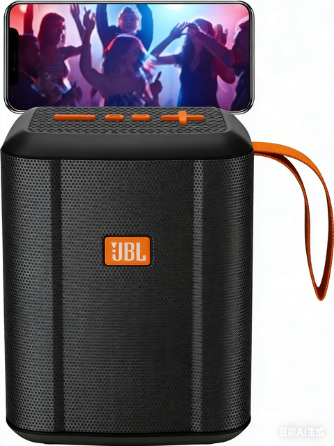 HM-603 Outdoor Portable Speaker Solar & USB Charging Shockproof Heavy Bass Audio FM Radio for Cycling Camping