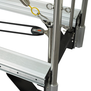 <span class=keywords><strong>Pilates</strong></span> Reformer avec tour en alliage d'aluminium <span class=keywords><strong>Studio</strong></span> <span class=keywords><strong>Pilates</strong></span> <span class=keywords><strong>Yoga</strong></span> Training Home Gym Equipment Fitness Usage - Product Image 5