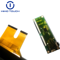 Layar Sentuh PCAP Ukuran Khusus 18,5 Inci Layar LCD Industri Panel Sentuh Kapasitif Kaca Proyeksi
