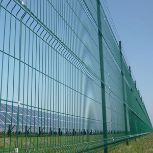 Panel de valla de hierro soldado con autógena de acero galvanizado de lujo Hércules Commercial 3D modelado patio trasero enrejado de jardín con diseño curvo - Product Image 3