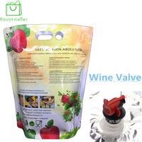 Sac en plastique pour jus, Double fond, capacité 3L 5 L, boîte de rangement, produit populaire, unités