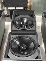 Système de sonorisation PA professionnel audio-vidéo et éclairage, avec enceintes line array passives 2 voies de 12 pouces 1600W à ferrite