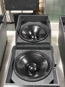 Profesyonel ses Video aydınlatma ses ses ekipmanı çift 12 inç 1600w ferrit 2 yönlü pasif sıralı hat hoparlör PA sistemi - Product Image 4