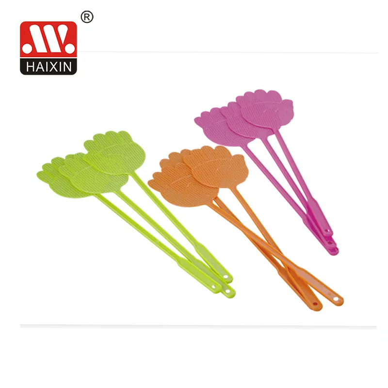 Hot Selling 3pcs plastic flyswatter Bugs Spiders Mosquitoes Fly Killer with Long Handle Insects