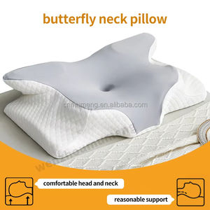 Fabricants d'oreiller en mousse à mémoire Oreiller papillon dormeur pour douleur au cou et aux épaules Coussin en mousse à mémoire cervicale Oreiller de lit en étoile - Product Image 5