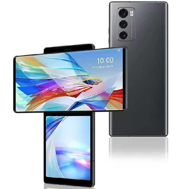 For LG WING 5G CellPhone 5G Mobile Phone 6.8'' 128GB 256GB ROM Android Smart Phone