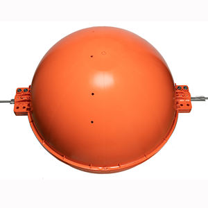 Bolas marcadoras Powerline 600mm Bola de marcado diurno naranja internacional instalada en líneas de alto voltaje y soportes de pilón - Product Image 3