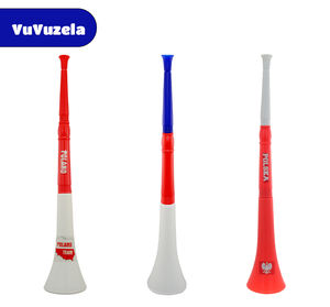 Corneta <span class=keywords><strong>de</strong></span> Plástico Personalizada para Fanáticos del Fútbol, Vuvuzela para Partidos <span class=keywords><strong>de</strong></span> Fútbol, <span class=keywords><strong>Precio</strong></span> Económico, <span class=keywords><strong>Trompeta</strong></span> para Eventos Deportivos con Banderas - Product Image 4