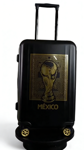 Juego <span class=keywords><strong>de</strong></span> Maletas <span class=keywords><strong>de</strong></span> Diseño Personalizado para el Mundial 2026, <span class=keywords><strong>Maleta</strong></span> Rígida con Ruedas y Logotipo del Equipo, Bolsa <span class=keywords><strong>de</strong></span> Viaje Personalizada para Fanáticos del Fútbol - Product Image 2