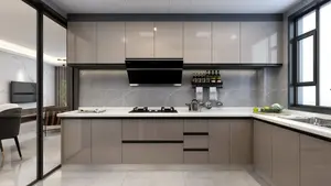 Nhà biệt thự 3D Rendering thiết kế nội thất Dịch vụ thiết kế nội thất với Bộ phòng ngủ hiện đại