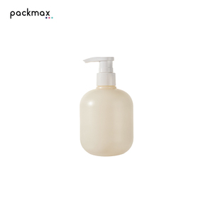 Bouteille pompe en PEHD de 300 ml en matière pelucheuse pour crème pour les mains et lotion corporelle - Contenant personnalisé en forme de bouteille souple pour gel douche enfant - Vente en gros - Product Image 1