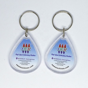 New Arrival Custom Made Nhựa Acrylic Ảnh Keyring - Product Image 2
