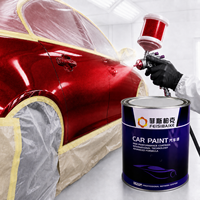 Peinture automobile 1K nacrée multicolore pour retouche, avec cohérence de couleur fiable pour les commandes de peinture en série