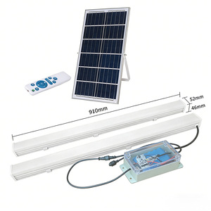 Kit de Iluminación Lineal <span class=keywords><strong>Solar</strong></span> con Dos Tubos LED, Juego Completo para Garaje, Sótano y Techo de Casa, Iluminación Diurna - Product Image 6