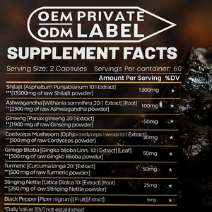 純粋なヒマラヤオーガニックシラジエットカプセルアシュワパンダ人参とフルボ酸シラジットカプセル - Product Image 4