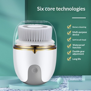 Cepillo Eléctrico de <span class=keywords><strong>Limpieza</strong></span> <span class=keywords><strong>Facial</strong></span>, Tratamiento para el Acné, Limpiador de Poros Profundos, Resistente al Agua, Recargable por USB, Herramienta de Belleza para el Cuidado de <span class=keywords><strong>la</strong></span> Piel en el Hogar, FCC - Product Image 2