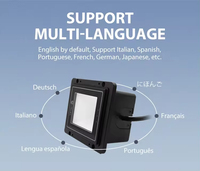 Lecteur de codes QR et module de scanner de codes-barres intégré LONVILL pour barrière de contrôle à distance avec câble USB