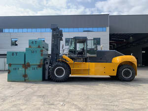 Nueva carretilla elevadora contenedor de servicio pesado 20 25 30 32 35 40 toneladas carretilla elevadora diésel con ajuste de horquilla precio directo de fábrica - Product Image 3