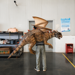 <span class=keywords><strong>Petit</strong></span> Modèle Animatronique de Dragon Bébé, Marionnette de <span class=keywords><strong>Dinosaure</strong></span> Réaliste et Mobile pour Aire de Jeux pour Enfants, Centre Commercial, Décoration de Divertissement - Product Image 5